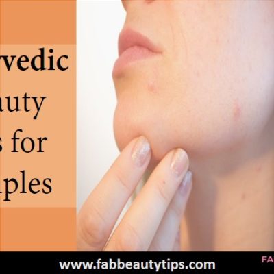 10 Ayurvedic beauty tips for pimples