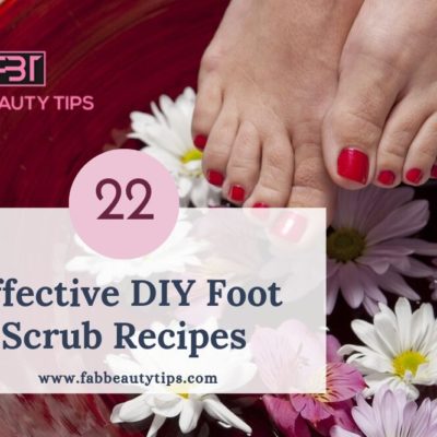 DIY 22 Foot Scrub Recipes