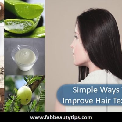 How To Improve Hair Texture