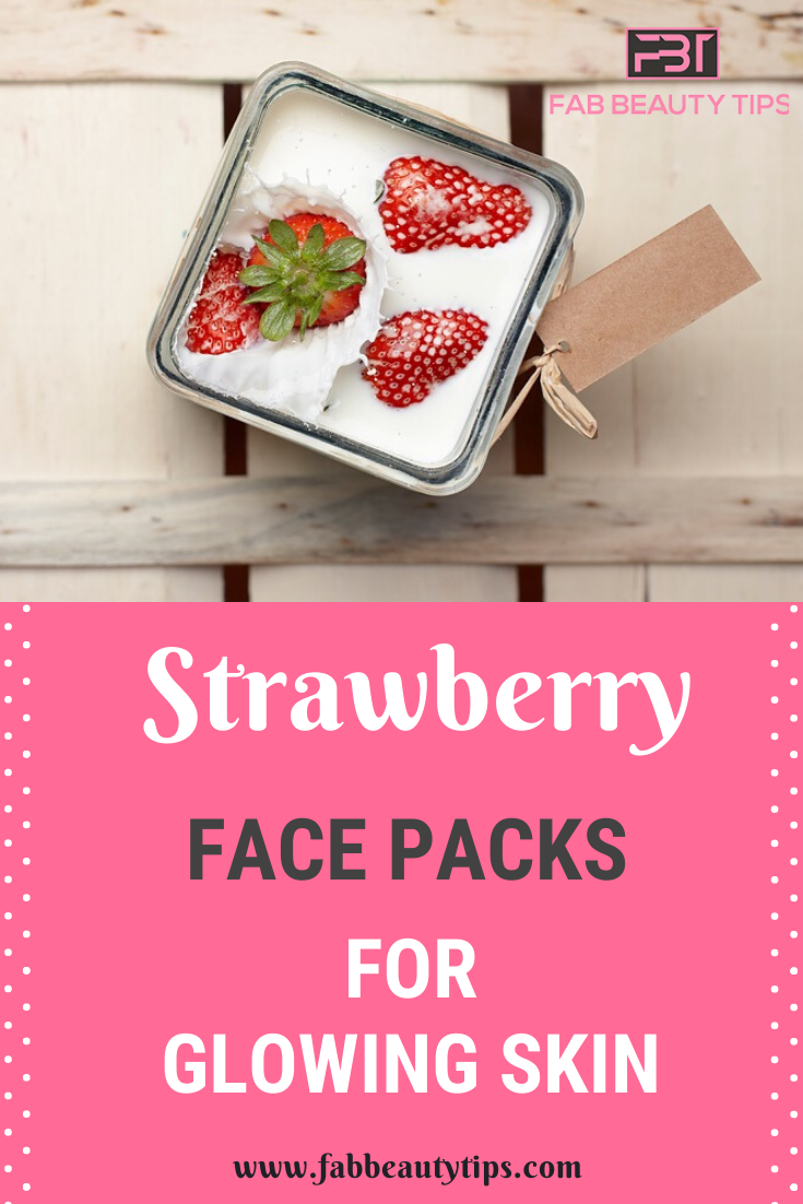 strawberry face mask; strawberry face mask for glowing skin; strawberry face pack; strawberry face packs for glowing skin