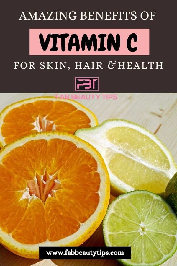 25 Amazing Benefits Of Vitamin C For Skin, Hair & Health